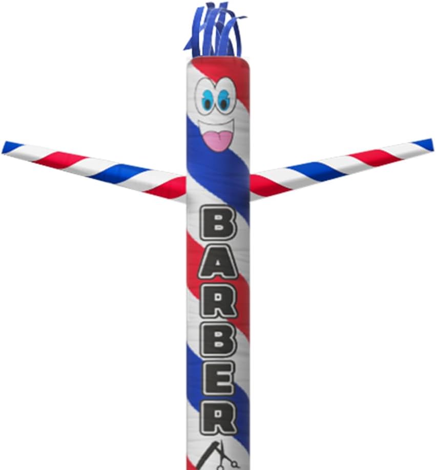 Barber Shop 20 Foot Tall Inflatable Tube Man Air Powered Dancing Puppet Guy for Outdoor Advertising, Replacement Dancer Only