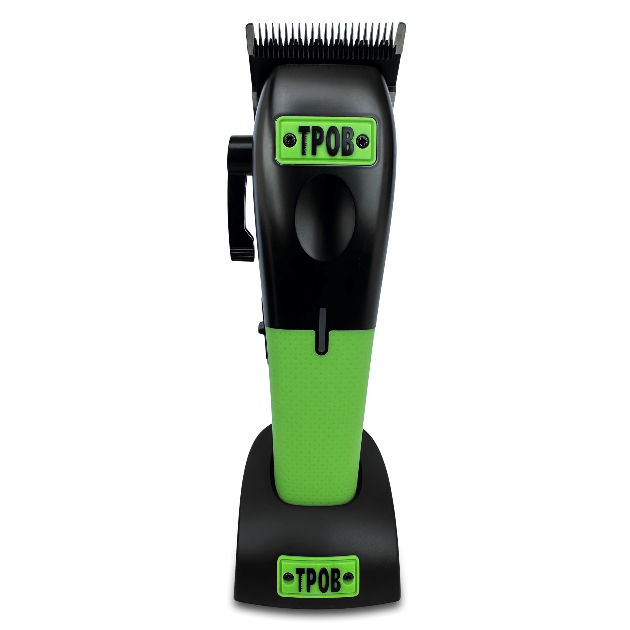 TPOB Play Barber Hair Clipper and Trimmer for Men 7500 RPM with Rubber Grips (Blackout 2 Set)