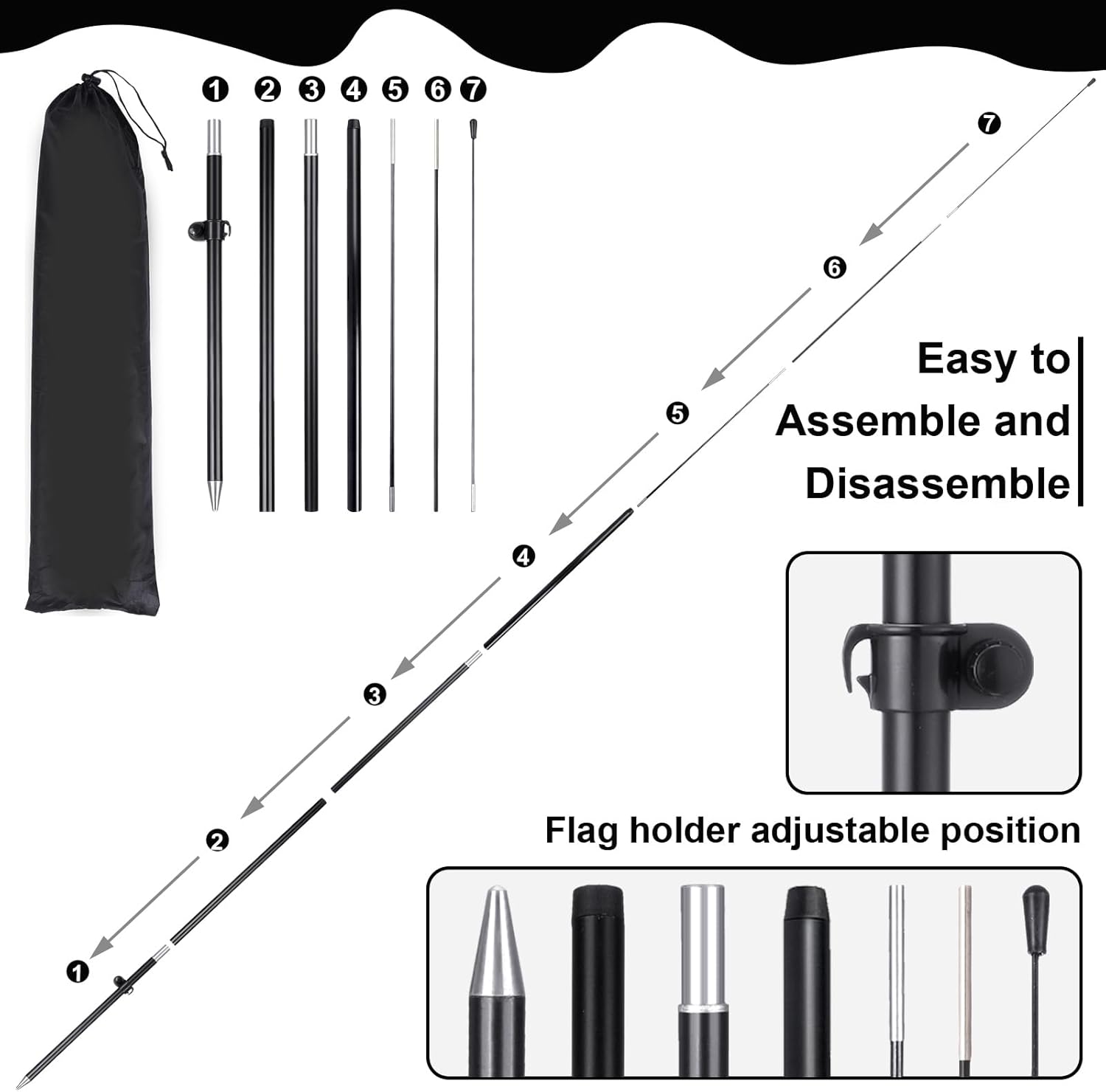 Buryeah 3 Sets Barber Shop Welcome Walk Ins Feather Flag Signs Barbershop Banner Swooper Flag with Flagpole Ground Stake Portable Bag for Salon Business Outdoor Advertising(8ft)