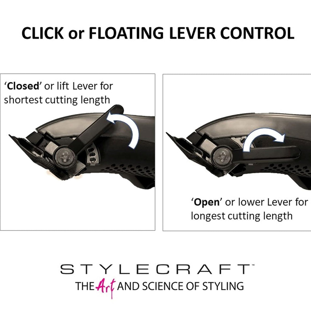 StyleCraft Rogue Professional 9V Magnetic Motor Cordless Clipper and Trimmer Matte Gunmetal