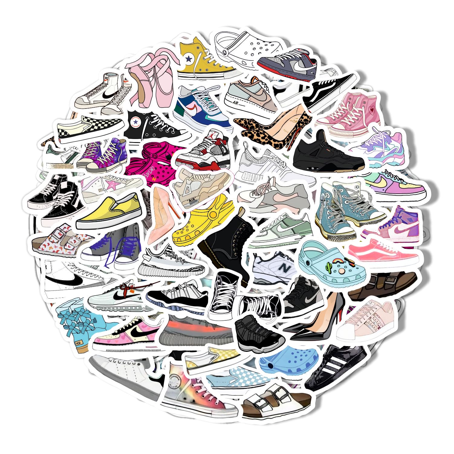 BulbaCraft 100Pcs Barber Stickers, Barbershop Stickers for Water Bottle & Laptop Decals - Barber Party Favors, Barbershop Accessories, Decorations & Supplies, Gifts for Women & Men