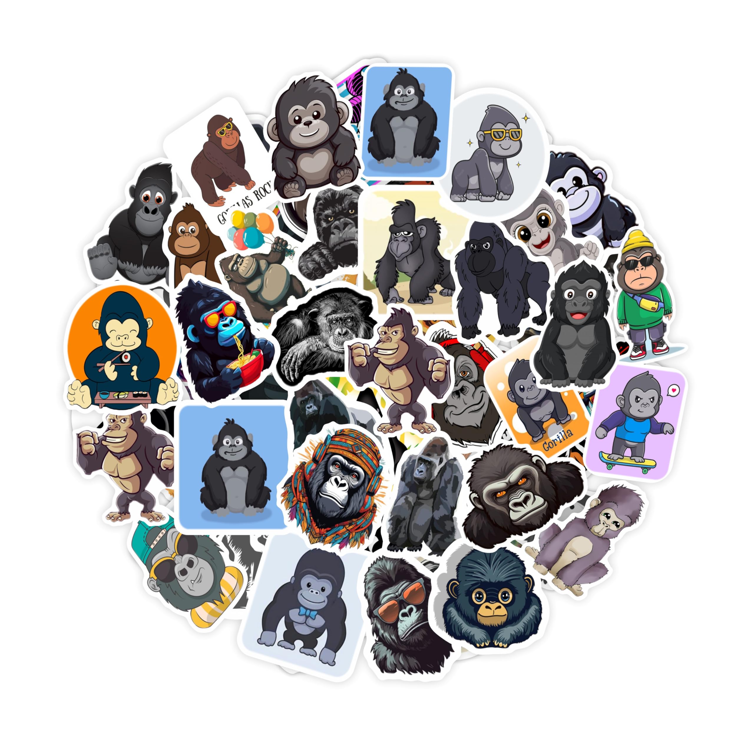 BulbaCraft 100Pcs Barber Stickers, Barbershop Stickers for Water Bottle & Laptop Decals - Barber Party Favors, Barbershop Accessories, Decorations & Supplies, Gifts for Women & Men