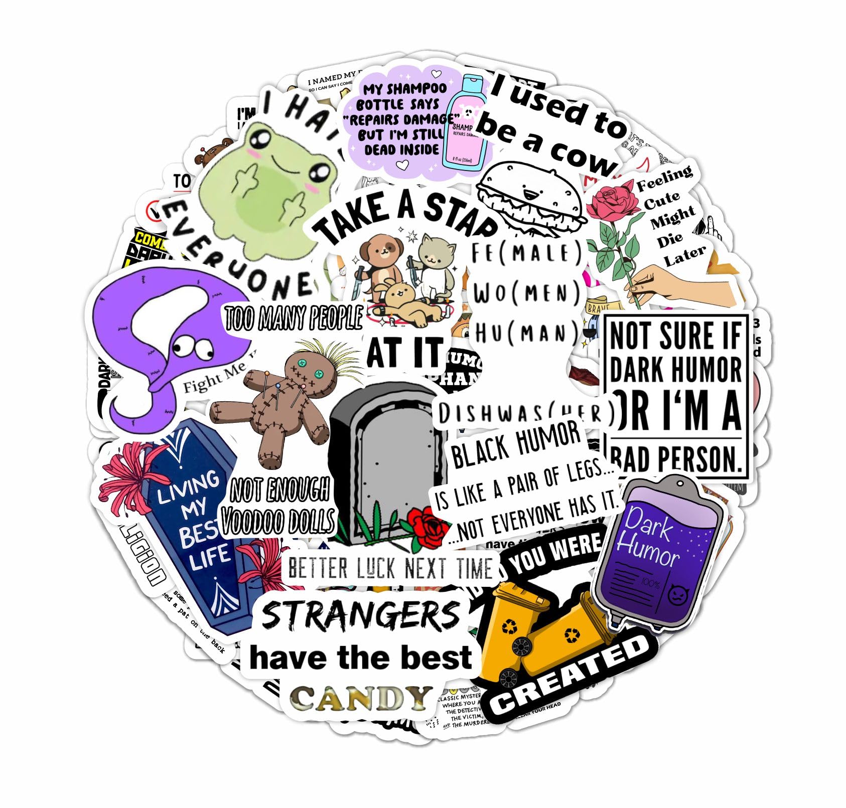 BulbaCraft 100Pcs Barber Stickers, Barbershop Stickers for Water Bottle & Laptop Decals - Barber Party Favors, Barbershop Accessories, Decorations & Supplies, Gifts for Women & Men